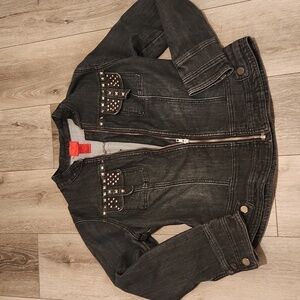 V Cristina Denim Jean Jacket